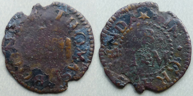 Gravesend, Thomas Boone farthing token Gravesend, Thomas Boone farthing token